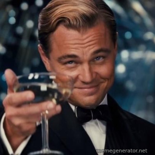 Leonardo DiCaprio Cheers meme template