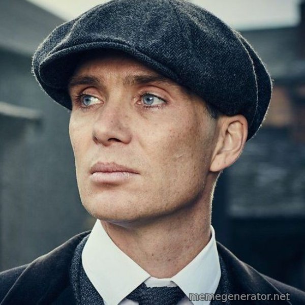 Thomas Shelby meme template